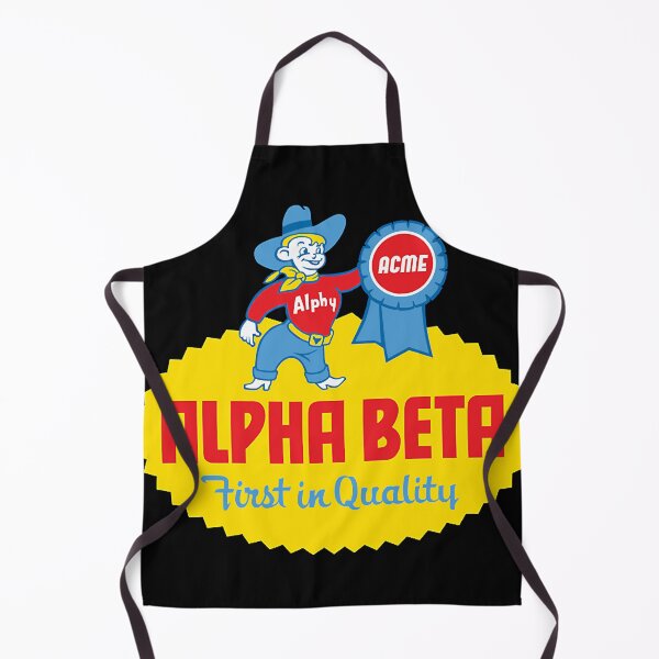 Item preview, Alpha Beta Supermarket Defunct Supermarket Chain designed and sold by azoandray.