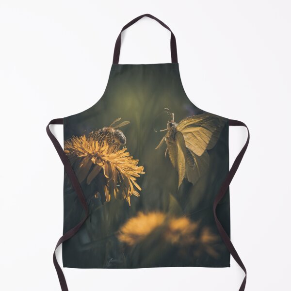 Item preview, Moth approaching honey bee designed and sold by DiffractiveArt.