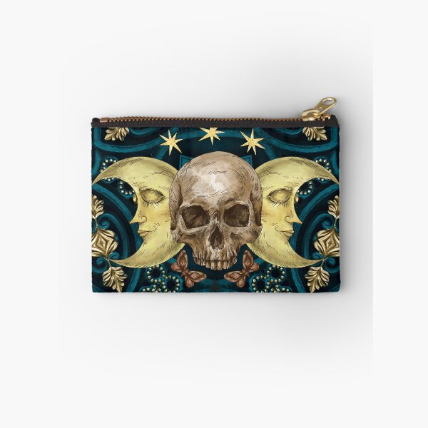 Item preview, Mandala with skull and moon designed and sold by viollamarshall.