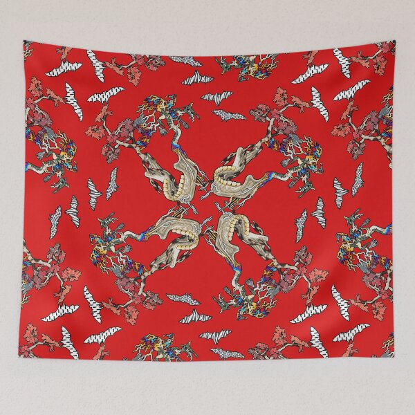 Item preview, Festive Mandible & Flying Fox Wheel designed and sold by FreyStrandDraws.