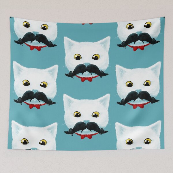 Item preview, Kitty's mouse-tache designed and sold by rejagalu.