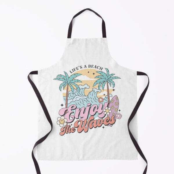 Item preview, Life's a beach enjoy the waves Retro Summer Beach design designed and sold by Snifferius.