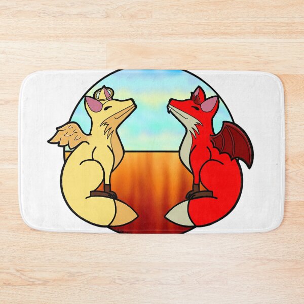 Item preview, Divine & Diabolic Foxes designed and sold by A-Rickety-Ninja.