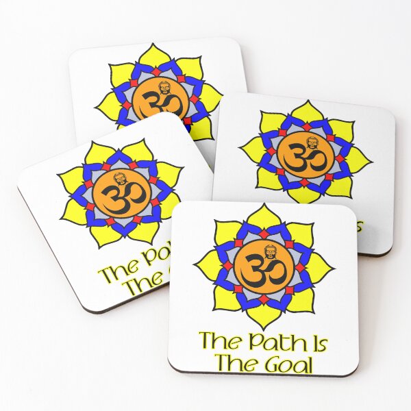 Item preview, 'The Path Is The Goal' Buddhist Designs - Karma Collection designed and sold by Ridiculam Toga.