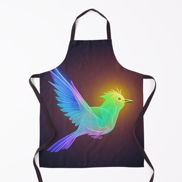 Item preview, Glowing Glass Neon Bird - Digital Art designed and sold by SnoopyTF.