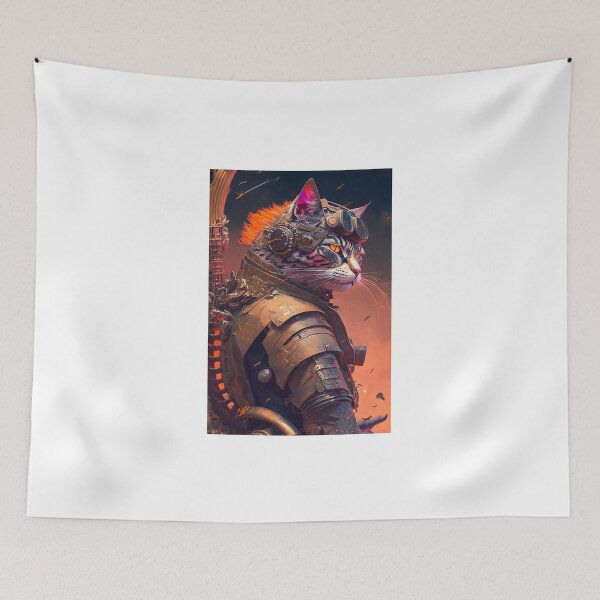 Artikelvorschau, Fantastical Felines #8249D7BD4 entworfen und verkauft von nixlim.