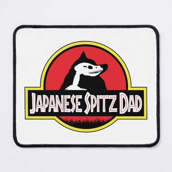 Item preview, (For Bright Background) Jurassic Japanese Spitz Dad designed and sold by More Cute Dogs.