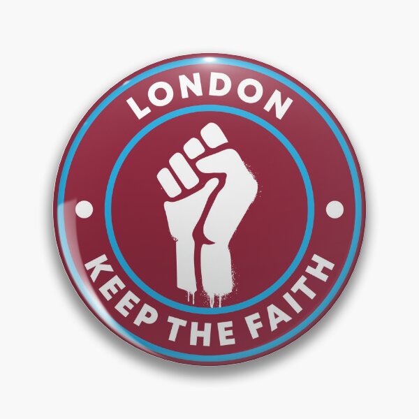 Item preview, London Keep The Faith Claret Blue designed and sold by casualsofficial.