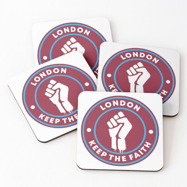 Item preview, London Keep The Faith Claret Blue designed and sold by casualsofficial.