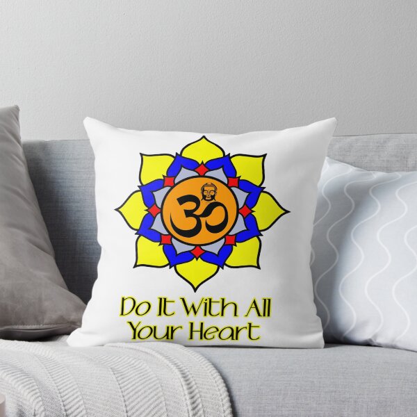 Item preview, 'Do It With All Your Heart' Buddhist Designs - Karma Collection designed and sold by Ridiculam Toga.