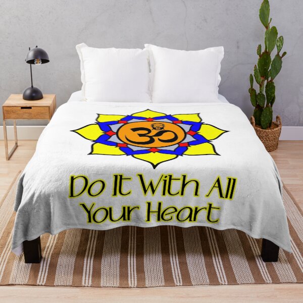 Item preview, 'Do It With All Your Heart' Buddhist Designs - Karma Collection designed and sold by Ridiculam Toga.