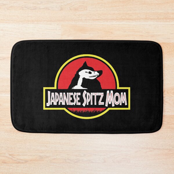 Item preview, (For Dark Background) Jurassic Japanese Spitz Mom designed and sold by More Cute Dogs.