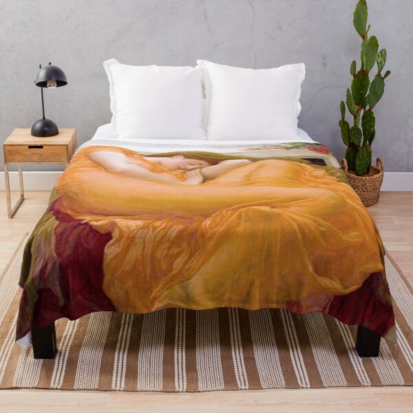 Item preview, Flaming June Print designed and sold by henlinejohnny.