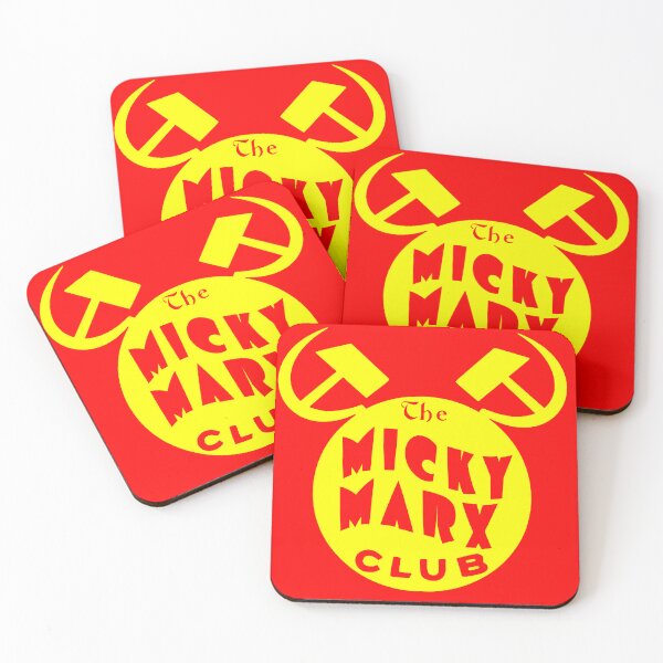 Item preview, The Micky Marx Club hammer and sickle ears logo with name designed and sold by 1CONOCLA5T.