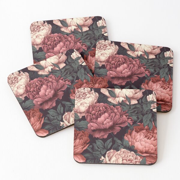 Item preview, Peonies 08 illustration designed and sold by mutasimmh.