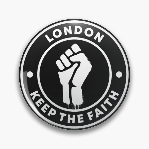 Item preview, London Keep The Faith Black designed and sold by casualsofficial.