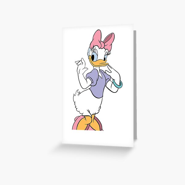 Daisy Duck Greeting Card