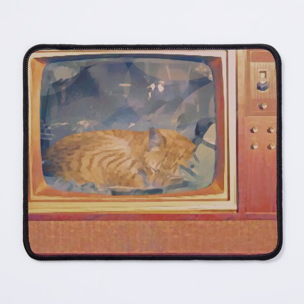 Item preview, TV Cat Nap designed and sold by jabberwocky47.