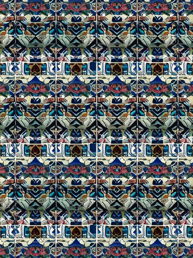 Thumbnail 4 of 4, iPhone Case, Retro Tile Pattern Colorful designed and sold by RetroTile.