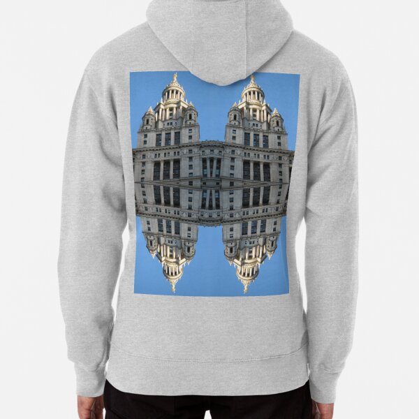  Architectural fantasies on the theme of Manhattan Pullover Hoodie
