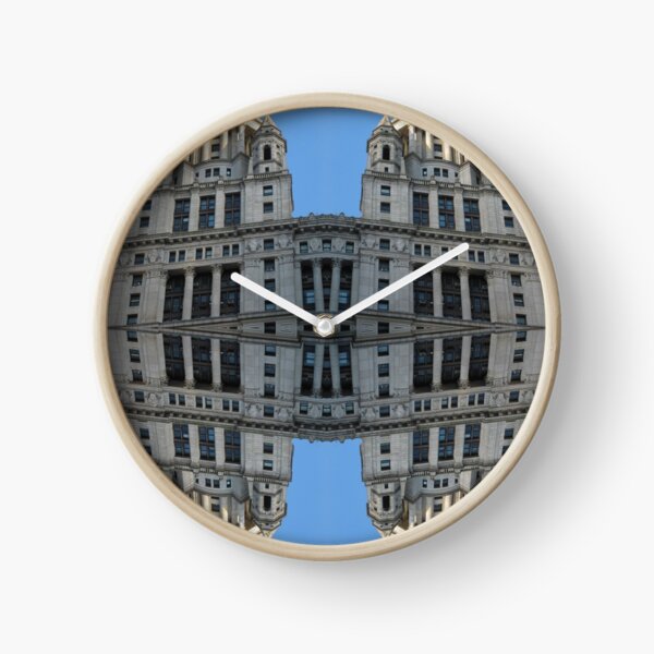  Architectural fantasies on the theme of Manhattan Clock
