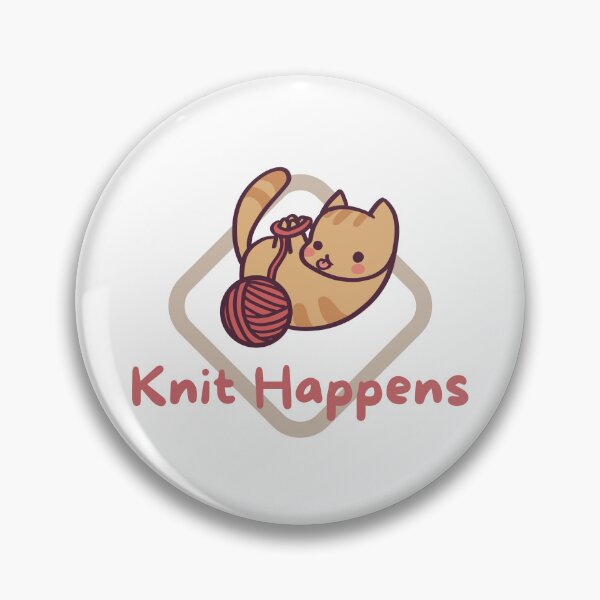 Item preview, Knit Happens Silly Cute Cat designed and sold by ThumboArtBumbo.