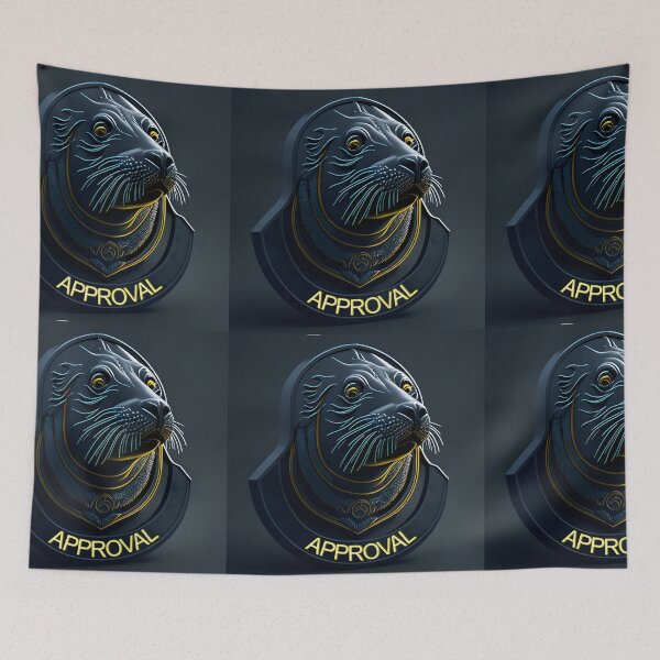 Item preview, Seal of Approval suspicious designed and sold by theCutestthings.