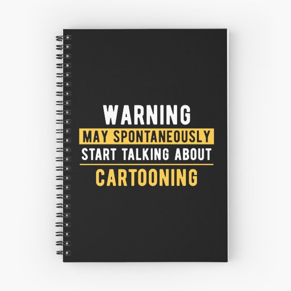 Item preview, Cartoonist Cartooning Talk designed and sold by NestaReign.