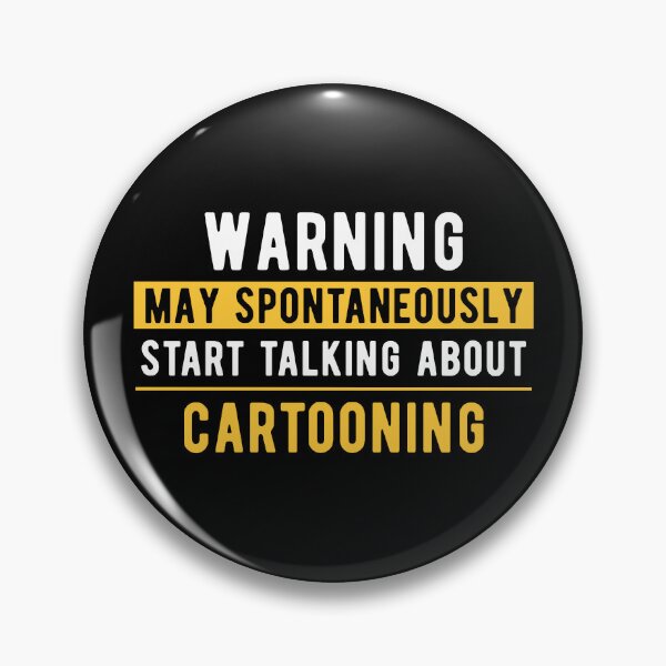 Item preview, Cartoonist Cartooning Talk designed and sold by NestaReign.
