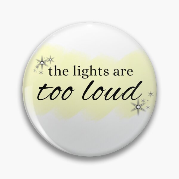 Item preview, Loud Lights Autism Sticker designed and sold by SBayleyArt.