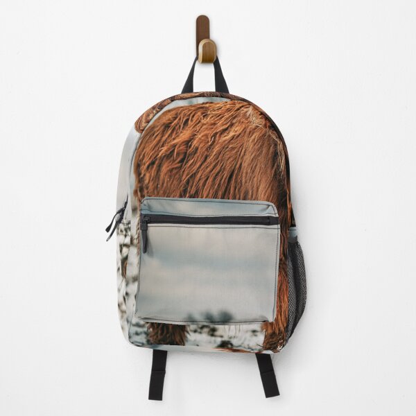Item preview, Highland cattle in the snow designed and sold by DiffractiveArt.