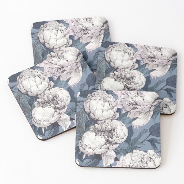 Item preview, Peonies 09 illustration designed and sold by mutasimmh.