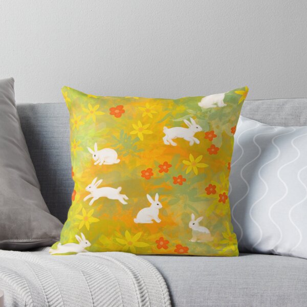 Item preview, White bunnies designed and sold by Lemontreeart63.
