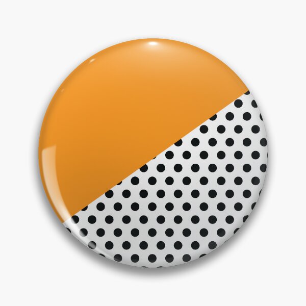 Item preview, Triangle and Polka Dots | Mixed Patterns | Black and Orange designed and sold by rsty11.