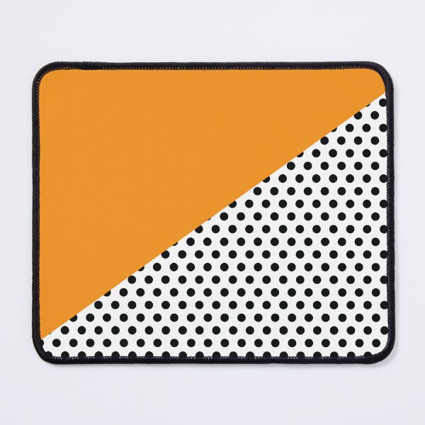 Item preview, Triangle and Polka Dots | Mixed Patterns | Black and Orange designed and sold by rsty11.