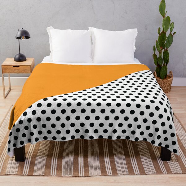 Item preview, Triangle and Polka Dots | Mixed Patterns | Black and Orange designed and sold by rsty11.