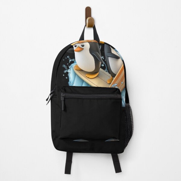 Item preview, Funny penguins on a surfboard designed and sold by MagicWardrobe.