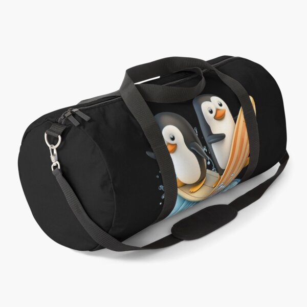 Item preview, Funny penguins on a surfboard designed and sold by MagicWardrobe.