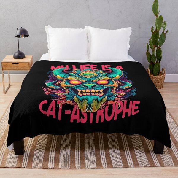 Item preview, My life is a cat-astrophe designed and sold by teesandlove.