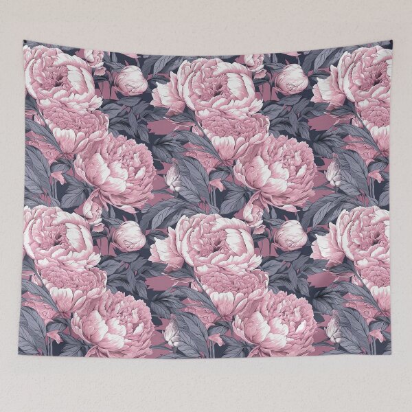 Item preview, Peonies 11 illustration designed and sold by mutasimmh.
