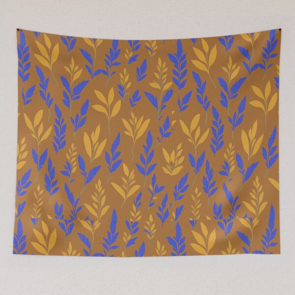 Item preview,  Larkspur Saffron Meadow Throw Blanket, Flower Throw Blanket designed and sold by Customize Shirts.