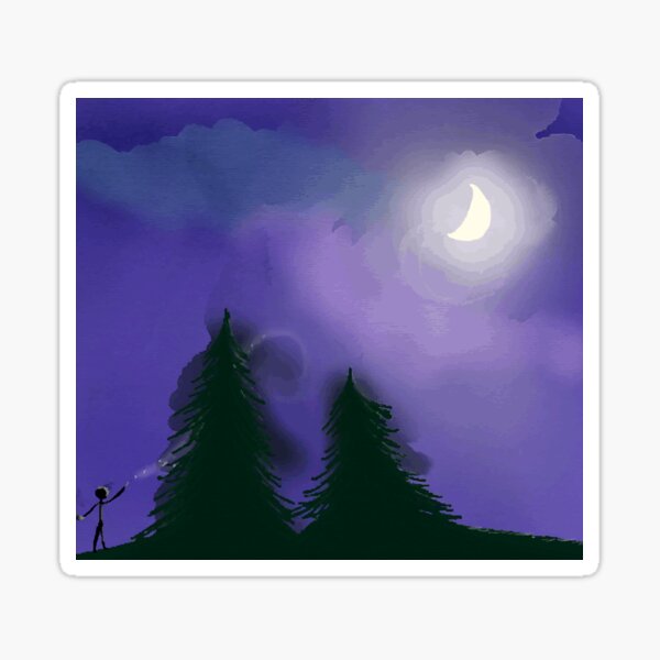 Nighttime Magic Sticker