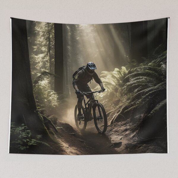 Item preview, Mountain Bike Art | British Columbia | Vancouver | Crankworx designed and sold by StickeryPickery.