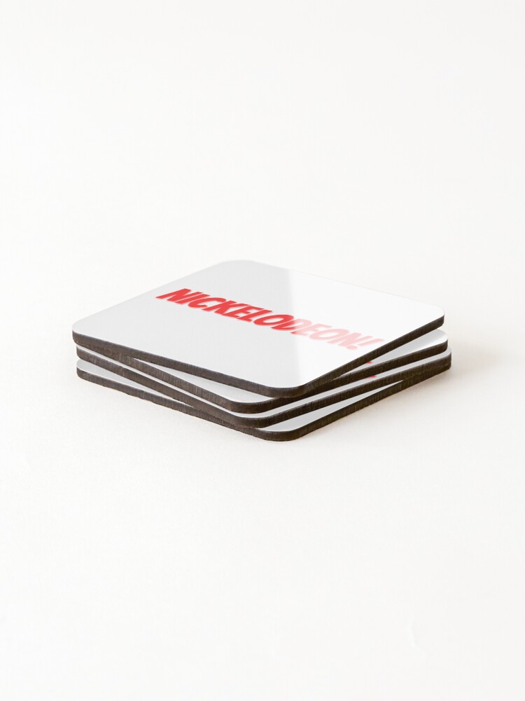 Thumbnail 4 of 5, Coasters (Set of 4), Nickelodeon Red designed and sold by AnimateSpring.