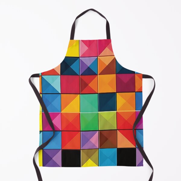 Item preview, Pixelart Colorful Checker Board Pattern designed and sold by PatternBestFan.