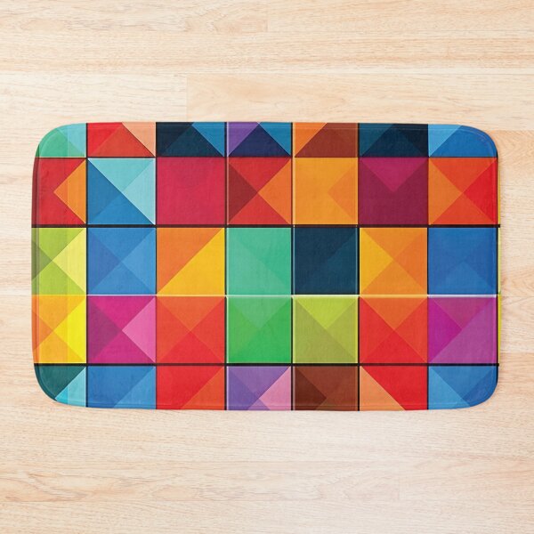 Item preview, Pixelart Colorful Checker Board Pattern designed and sold by PatternBestFan.