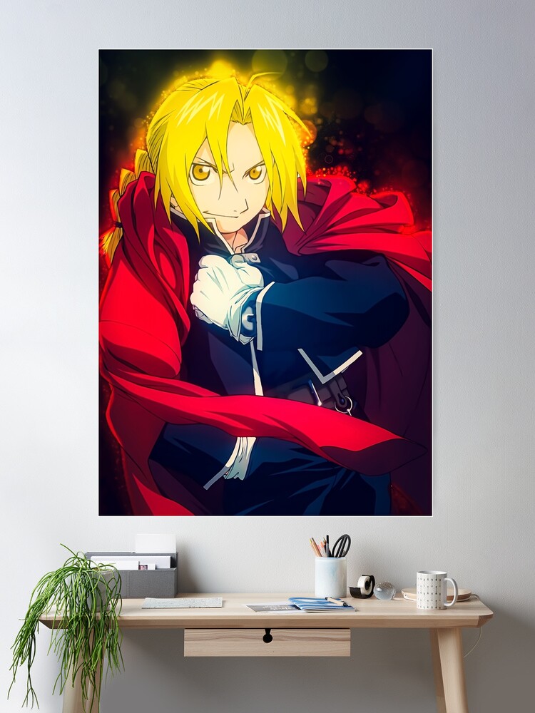 Fullmetal Alchemist Art Edward Elric Anime Poster by Anime Art - Fine Art  America