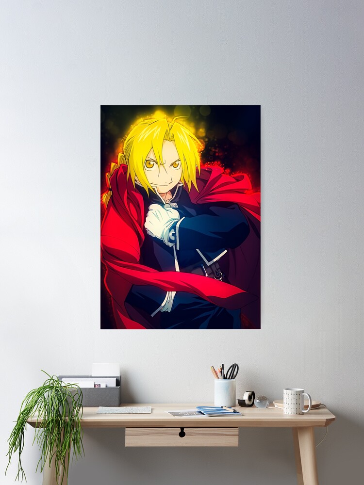 Fullmetal Alchemist Art Edward Elric Anime Poster by Anime Art - Fine Art  America