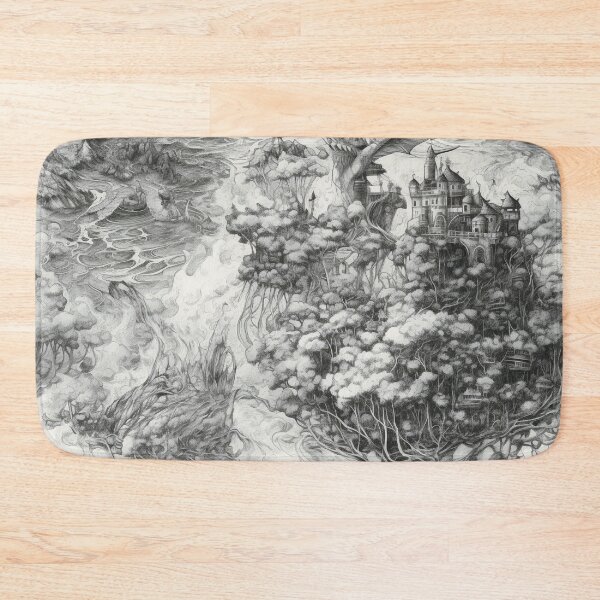 Item preview, Dragon Island Pattern designed and sold by MAF_Merch.