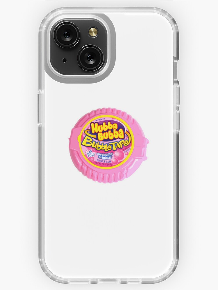 pink bubble tape hubba bubba iPhone Case for Sale by snowajoyal